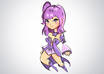 draw a cute chibi styled illustration based on your in game characters or toons small2