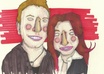 illustrate a picture of yourself in a colorful style small2