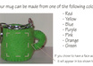 make a felt plushie coffee, tea or hot cocoa cup keychain with an emoticon face small2