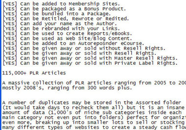 give you 115000 PLR Articles with Unrestricted Private Label Rights you can immediately download for a Fiverr Quality article content 3 to 500 words written by top writers you can access instantly big2