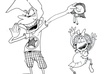 illustrate cartoon stories in b and w or grayscale small2