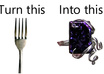 show you how to make fork BRACELETS small2
