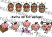 draw 5 simple pictures emotion small2