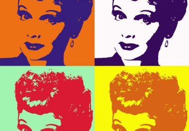 create a pop art design of you or your family member big2
