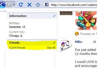 share your link to my 5,000 Facebook Friends big2