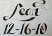 write the name of your choice in beautiful calligraphy on a 5X7 parchment paper small2