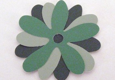 send 4 handcrafted green flowers to your US address big2