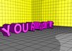 create your name in 3D cartoon style video small2