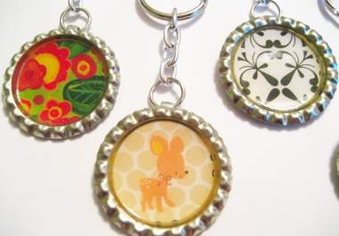 send you one handmade bottle cap keychain or necklace, US addresses only, big2