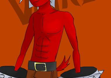 draw an anime scene of your original characters big2