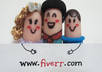 take 3 pictures of my happy fingers holding your message, website address, fan sign and what you like small2