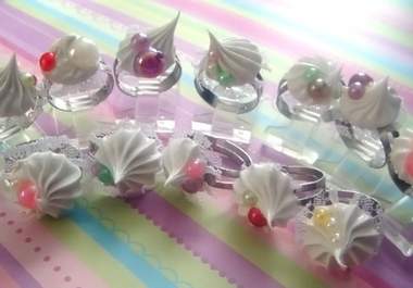 make you 3 unique whipped cream/icing dessert ring [only US] big2