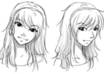 sketch a high quality MANGA style portrait small2