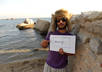 take an Awesome picture holding a Fan Sign with your message small2