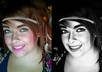 make a professional black and white portrait from a colored image small2