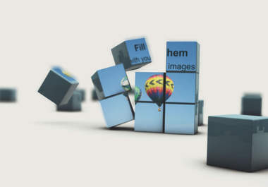create this GRAVITY defying and cutting edge Cube Assembling intro animation just big2