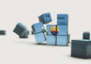 create this GRAVITY defying and cutting edge Cube Assembling intro animation just small2