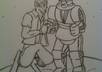 draw a comicy sketch scene of your choosing small2