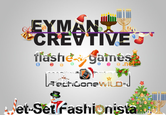 make your season logo/banner/header in a Easter, Valentines Christmas new year thanksgiving, summer or any season/holiday big2