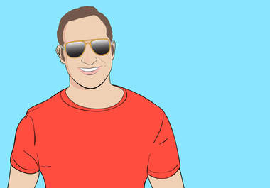 draw your picture as a cartoon big2