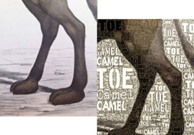 turn your photos and words into amazing typographic works big2