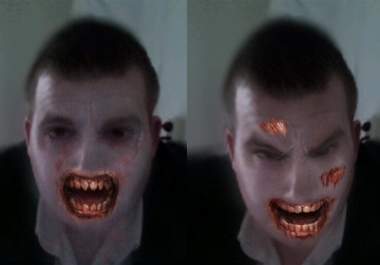 turn your photos into a ZOMBIE big2
