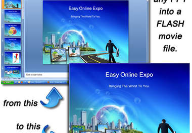 convert any PowerPoint into a FLASH movie big2
