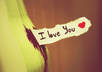 write your message in a little paper small2