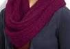 crochet you an infinity scarf in a solid fashionable color small2