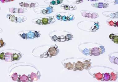 teach you how to make stretchy crystal toe rings big2