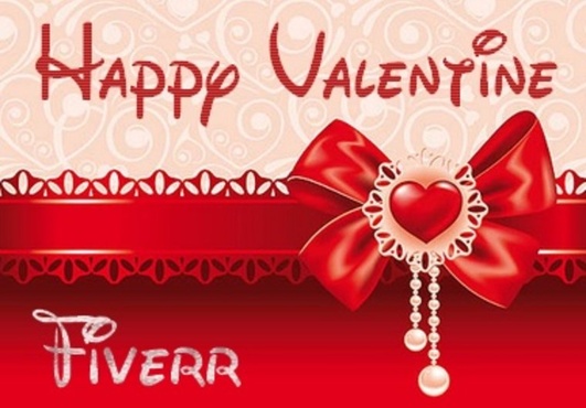 design lovely valentine card big2