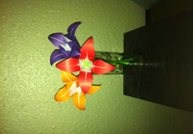 make and send you three paper flowers big2