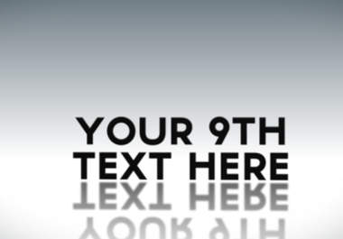 create a CLEAN and professional presentation of your text sequence big2