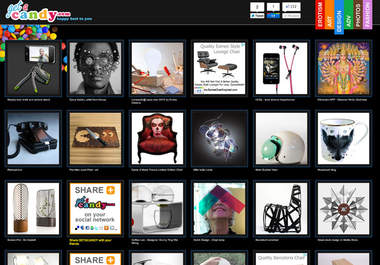 add your website in the homepage of my famous visual blog Getacandy big2