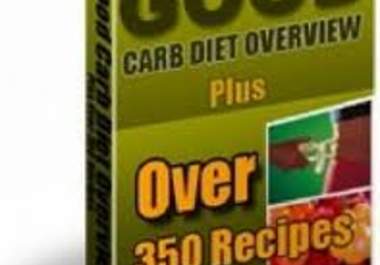 send you a e book about good carb diet overview over three hundred and fifty recipes big2