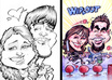 draw a Fiverr Exclusive Caricature of your face small2