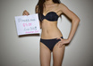 make 5 HD pictures in lingerie holding your sign small2