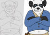 transform your sketch in to a Colored Digital Drawing small3
