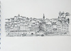 draw any city or landscape with watercolor and black liner small3