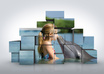create Unique Effects of your Photo and Make it look AMAZING, Three Dimensional and Puzzled small3
