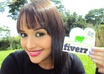 take nice PICTURES holding a handwritten sign of your website or business small3
