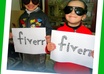 take pics of small childs holding ur message/birthday wish in cute funny stlye small3