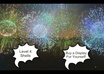 create a realistic fireworks display small3