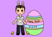 draw you as the cutest ever EASTER themed chibis couple, 2 chibis small3
