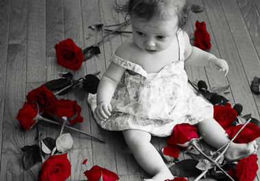 create a one color photomontage  big3