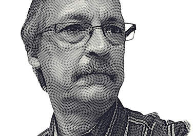 make a Wall Street Journal portrait for you using photoshop big3