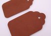 send 2 large real leather gift tags to your US address small3