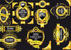 provide luxurious Gold Awards and Labels small3