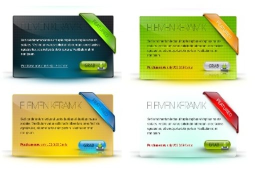 design price tags and boxes with photoshop big3