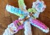 make and ship 1 crocheted dragonfly hair barrette small3